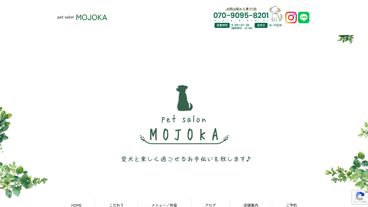 pet salon MOJOKA